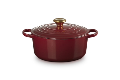 Le Creuset Cast Iron Signature Round Casserole 24cm Rhone